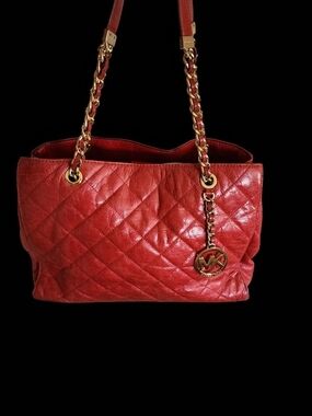 Michael Michael Kors Susannah Large Quilted-Leather Tote Bag